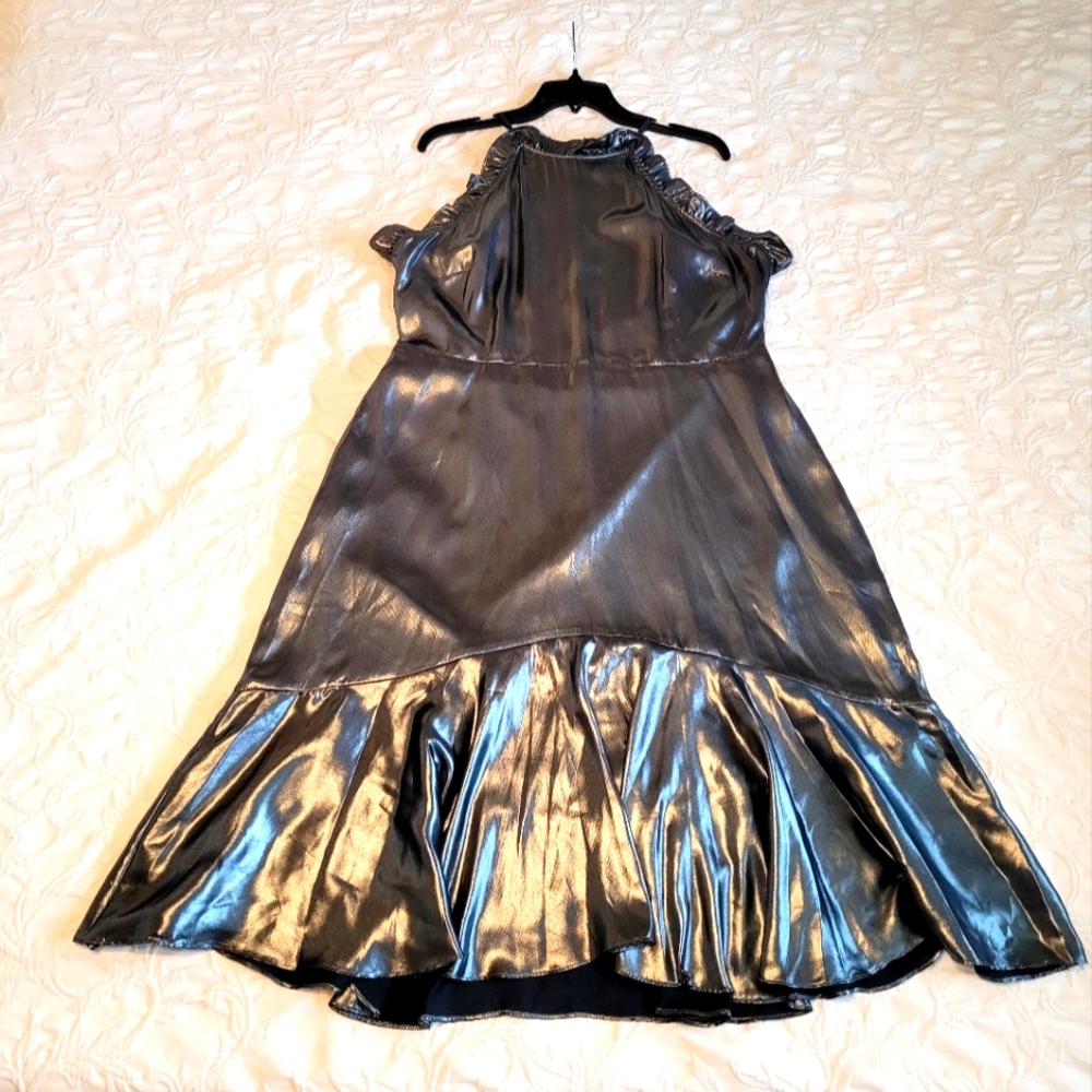 Metallic Party Dress